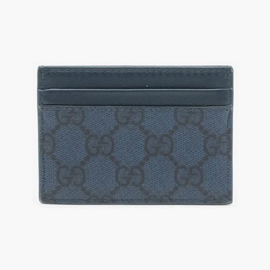 Gucci Porte-carte GG Emblem Bleu