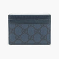 Gucci Porte-carte GG Emblem Bleu
