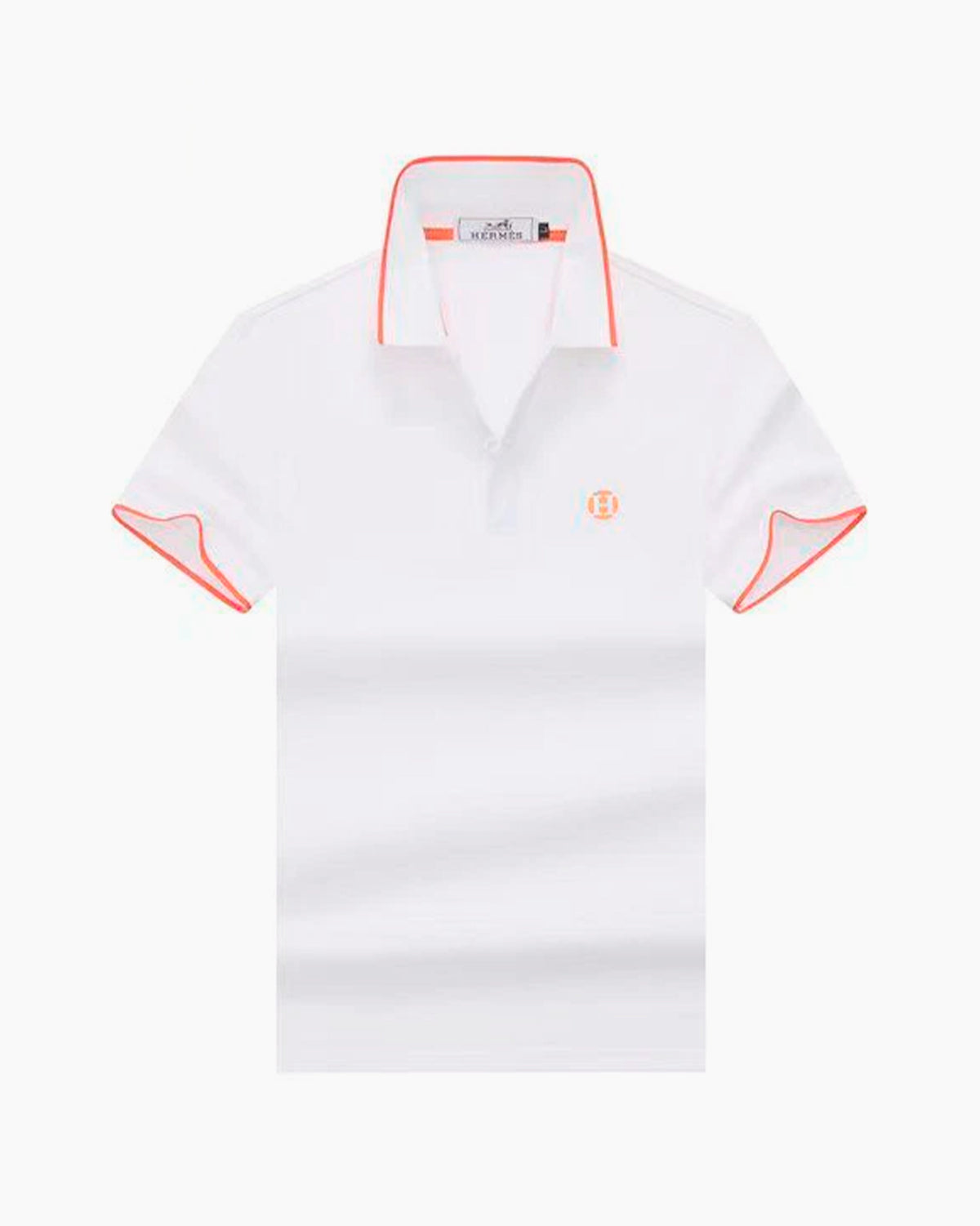 Hermes T-shirt - Piqures Sellier - Blanc