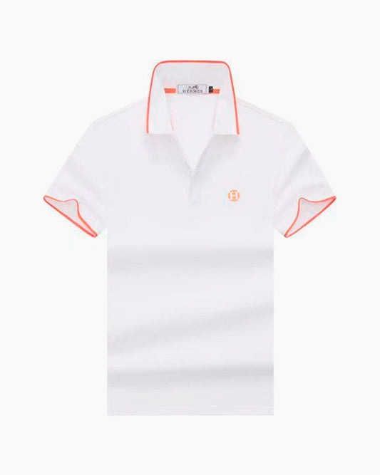 Hermes T-shirt - Piqures Sellier - Blanc