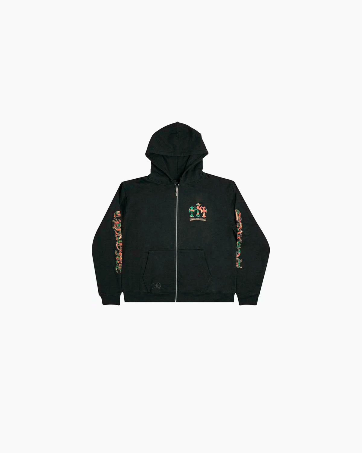 Chrome Hearts Hoodie -  Horse Zip Up - Black Camo