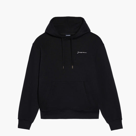 Jacquemus Hoodie - Le sweatshirt Brodé - Black
