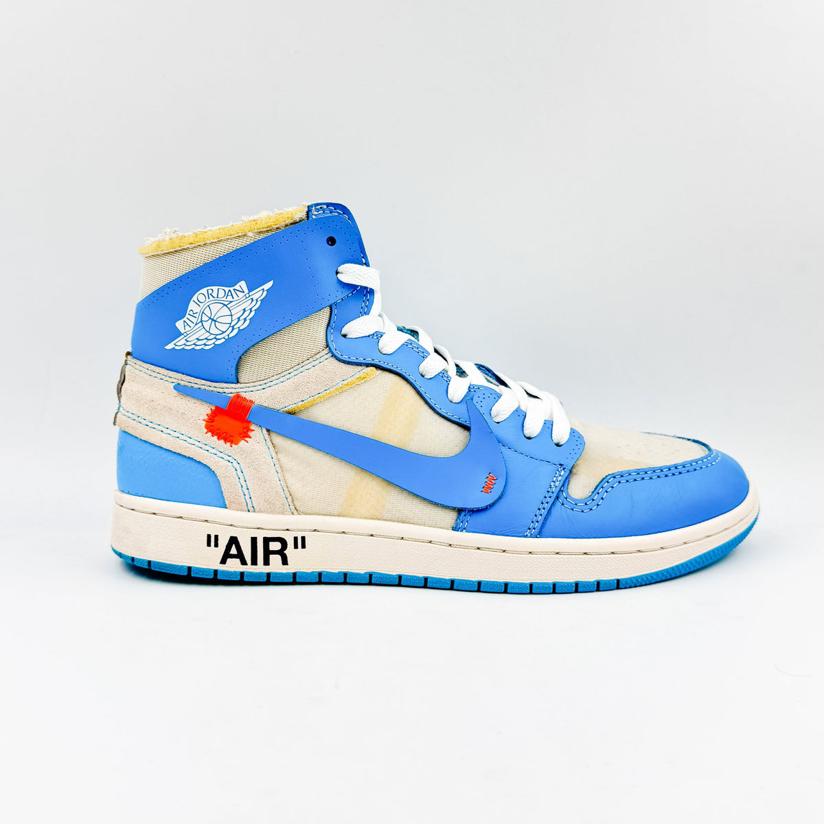 Air Jordan 1 Retro High Off-White University Blue