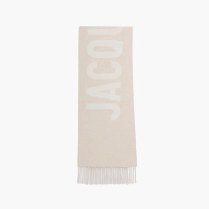 Jacquemus Echarpe Beige
