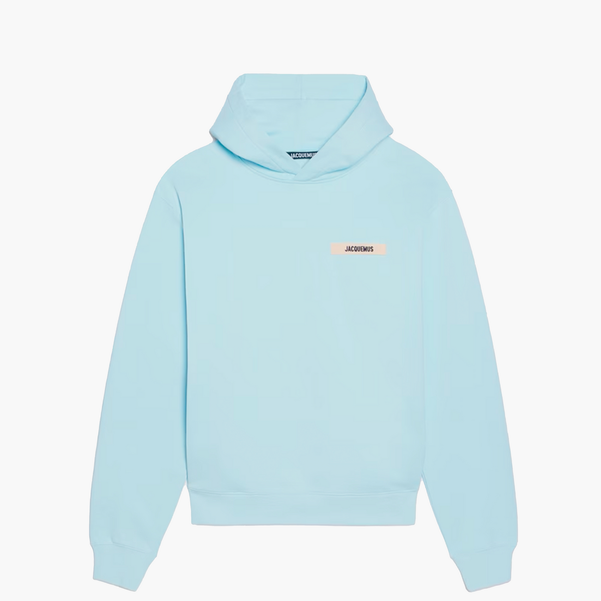 Jacquemus Hoodie Gros Grain Bleu Turquoise
