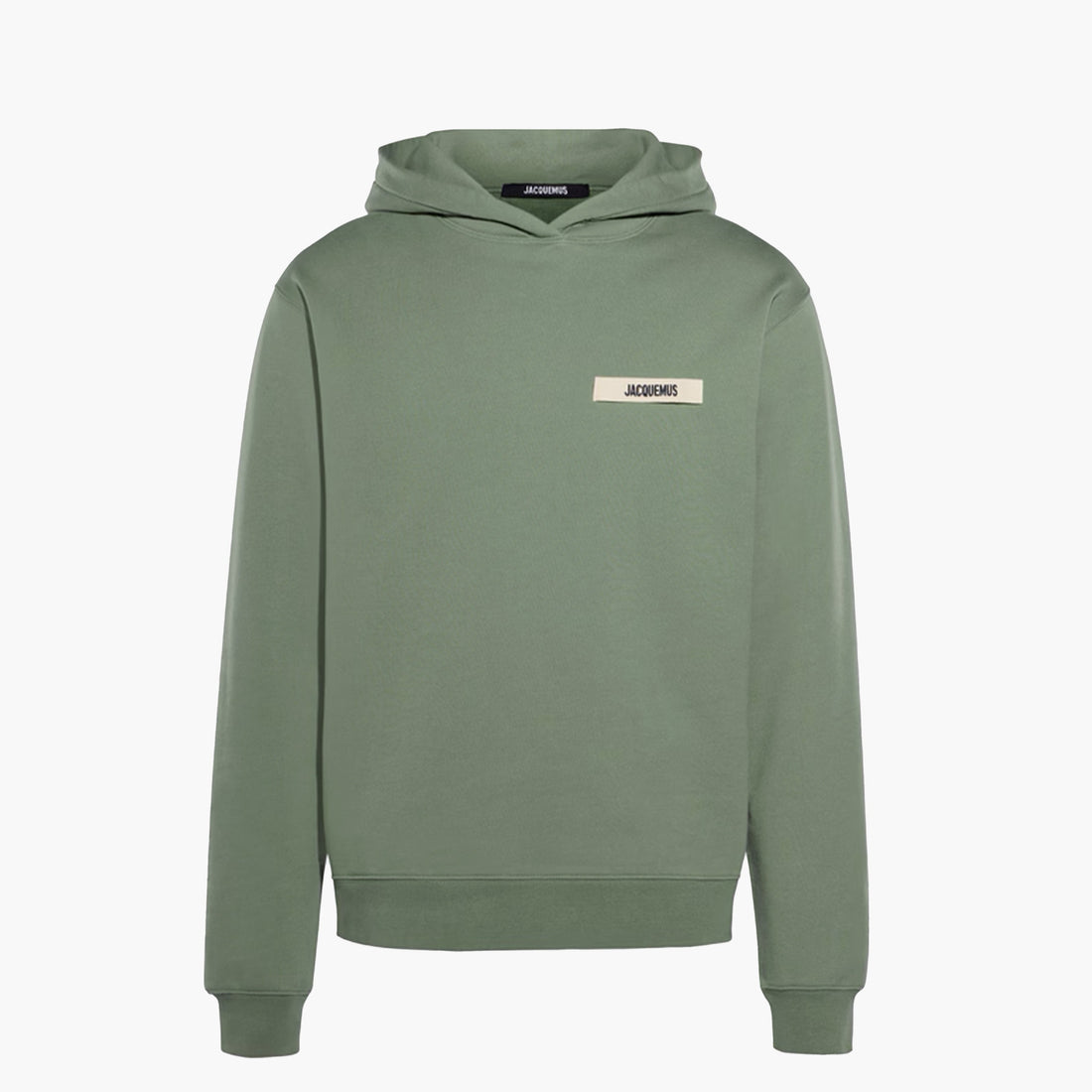 Jacquemus Hoodie Gros Grain Vert clair