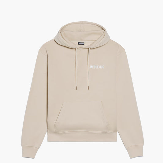 Jacquemus Hoodie Le Sweatshirt Beige
