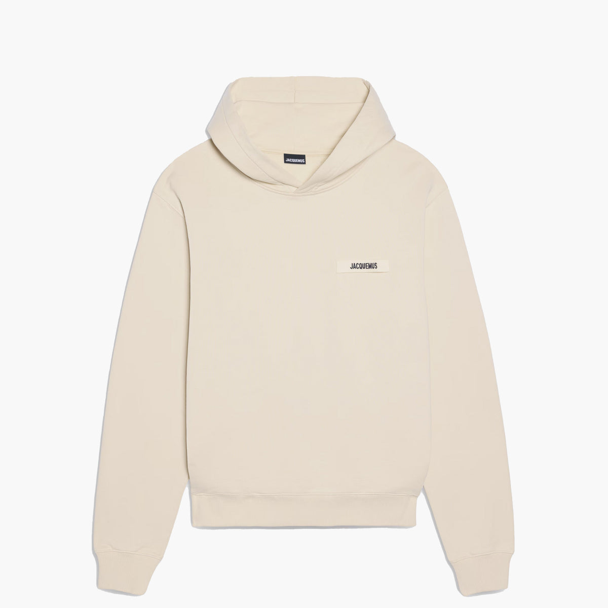 Jacquemus Pull Le Hoodie Gros Grain Beige