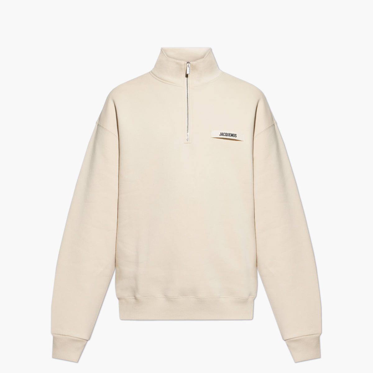 Jacquemus Pull Camionneur Gros Grain Beige