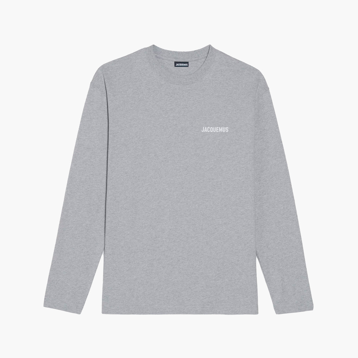 Jacquemus T-shirt Manches Longues Gris