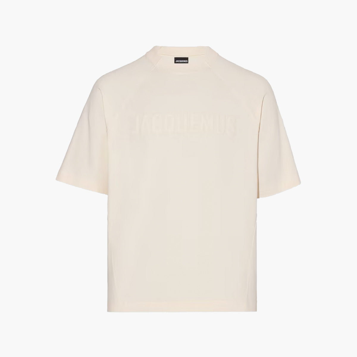 Jacquemus T-shirt Typo Beige