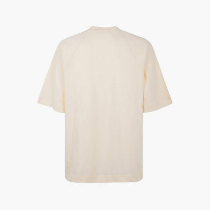 Jacquemus T-shirt Typo Beige