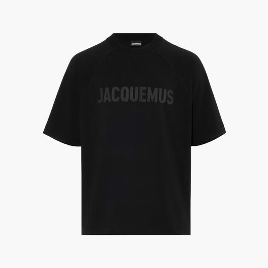 Jacquemus T-shirt Typo Noir