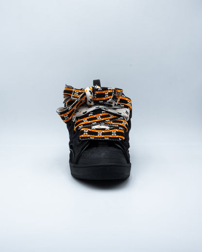 Lanvin Curb Black Orange