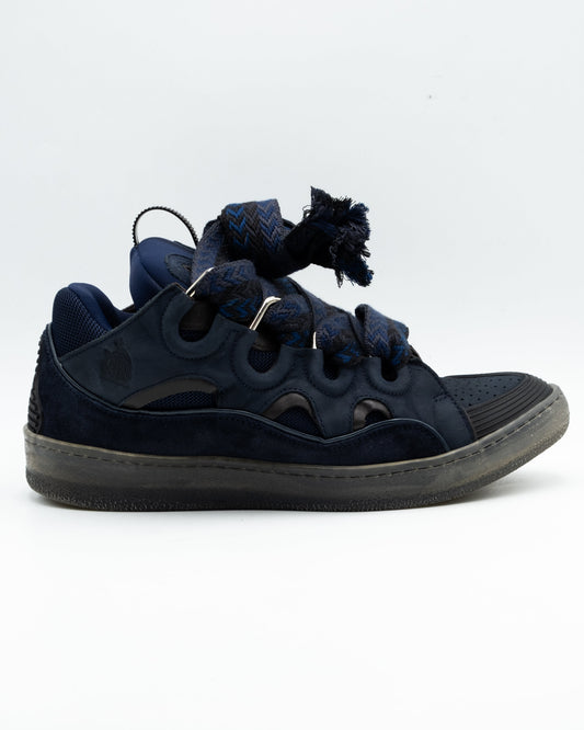 Lanvin Curb Sneaker - Bleu Marine