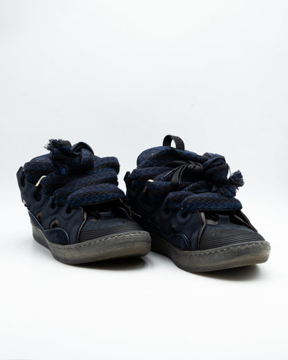 Lanvin Curb Sneaker - Bleu Marine
