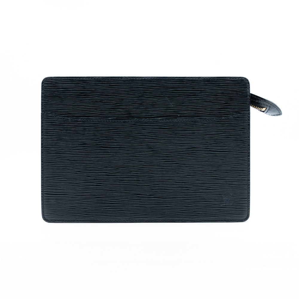 Louis Vuitton Pochette Cuir Epi Noir