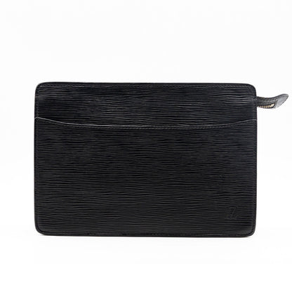 Louis Vuitton Pochette Cuir - Epi - Noir