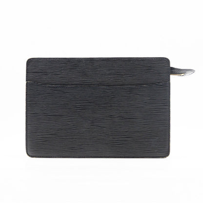 Louis Vuitton Pochette Cuir Epi Noir