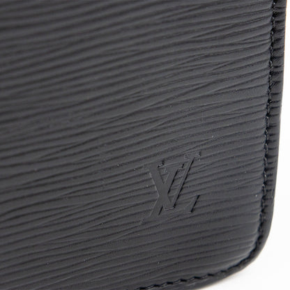 Louis Vuitton Pochette Cuir - Epi - Noir