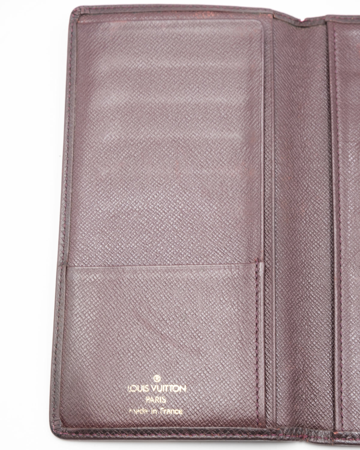 Louis Vuitton Portefeuille Long Epi Marron