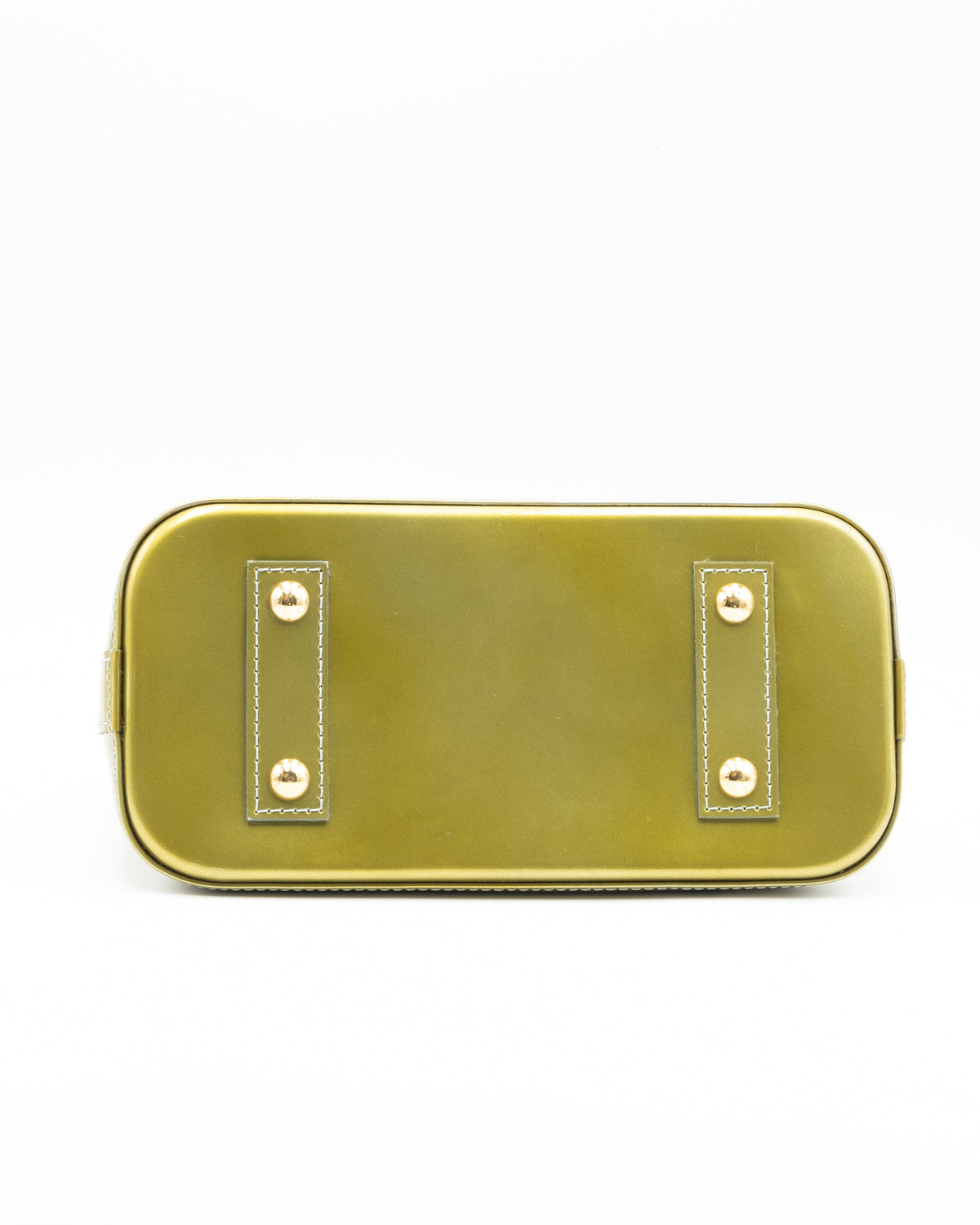 Louis Vuitton Sac à main Alma BB Vernis Vert Olive