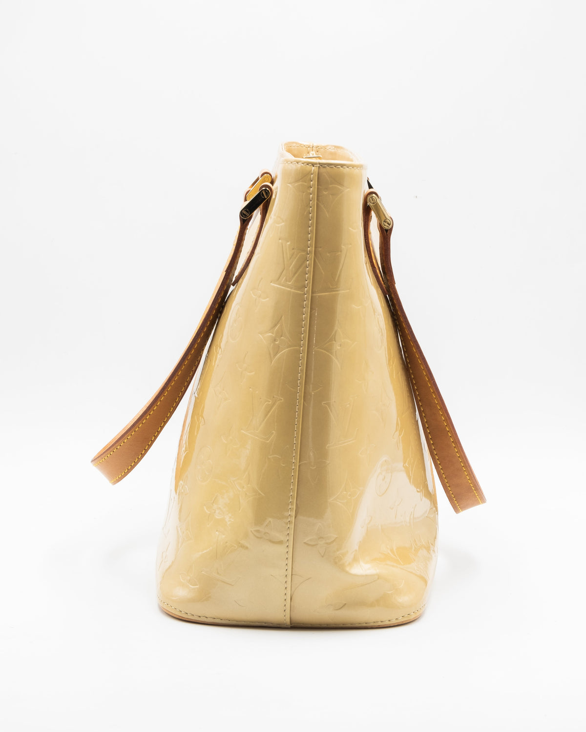 Sac cabas Louis Vuitton Vernis Houston beige