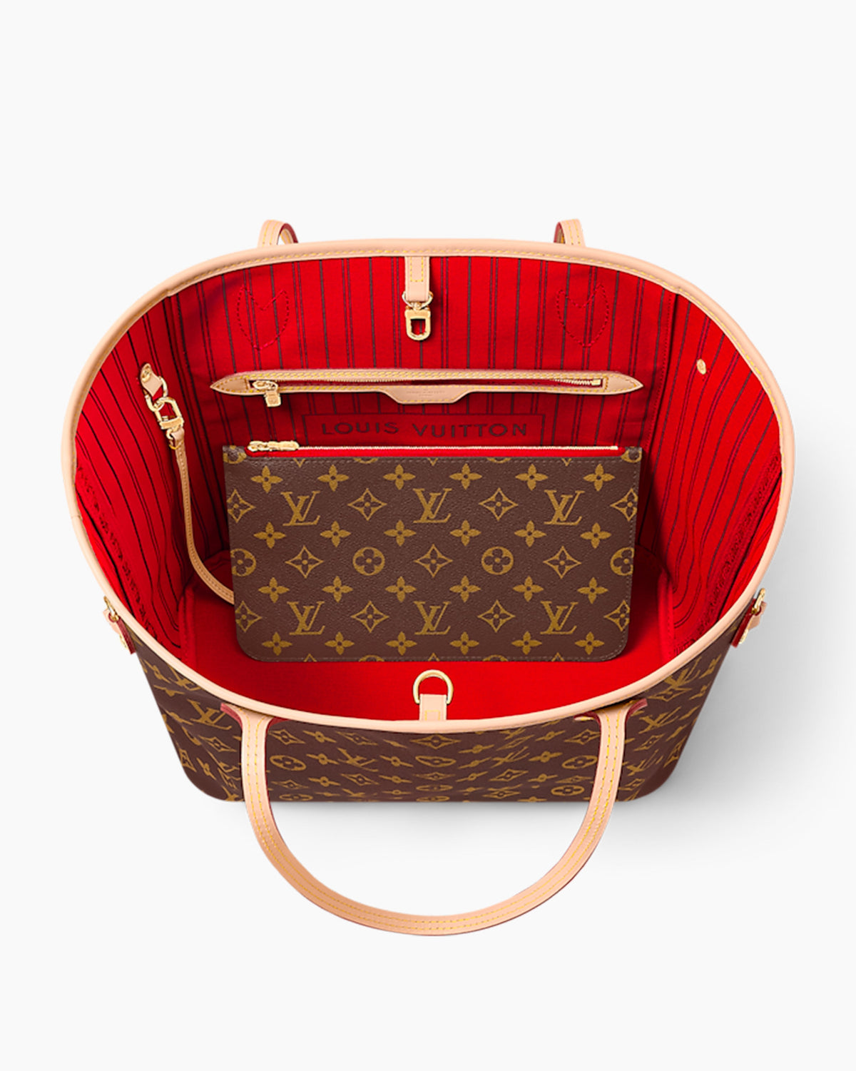 Louis Vuitton Sac à main Neverfull MM Marron