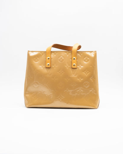 Louis Vuitton Sac à main Vernis Reade PM Beige