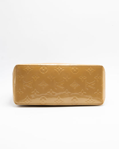 Louis Vuitton Sac à main Vernis Reade PM Beige