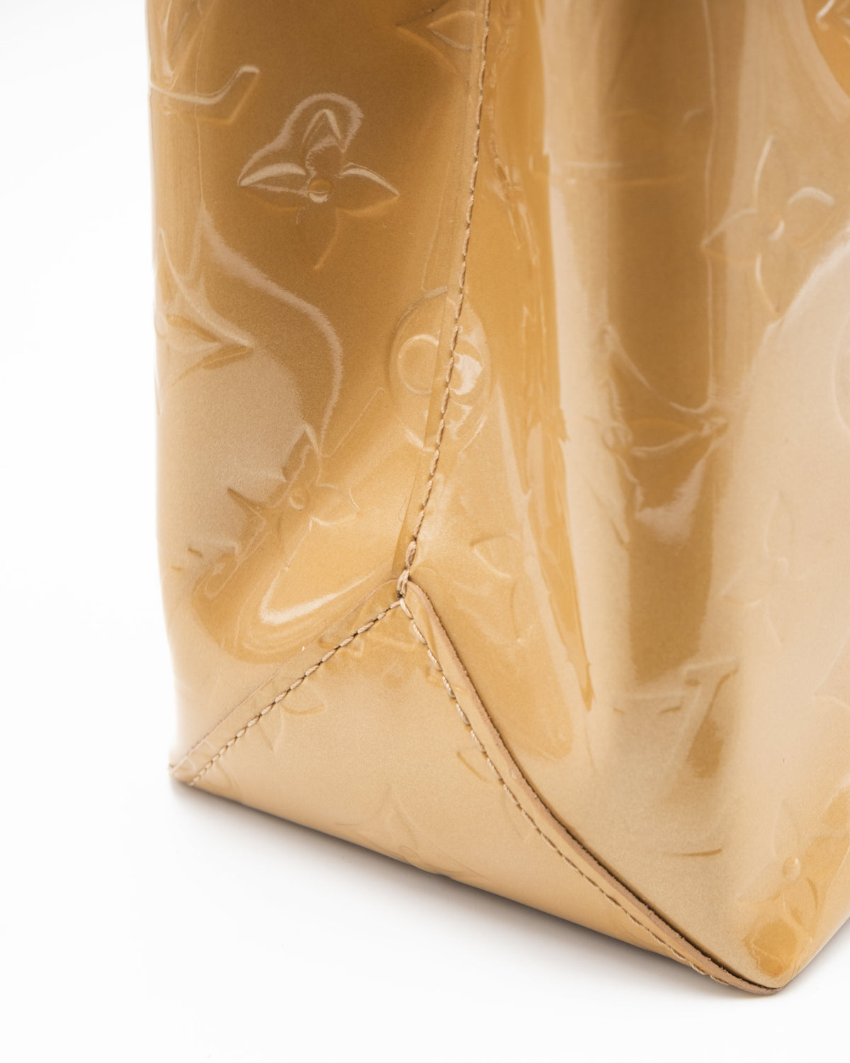 Louis Vuitton Sac à main Vernis Reade PM Beige