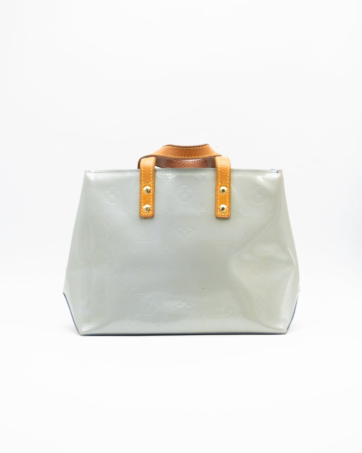 Louis Vuitton Sac à main Vernis Reade PM Vert d'eau