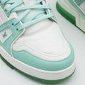 Louis Vuitton Trainer Green White