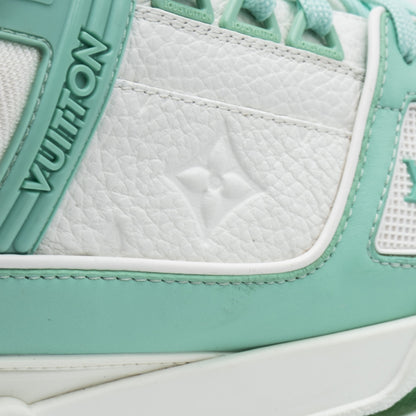Louis Vuitton Trainer Green White