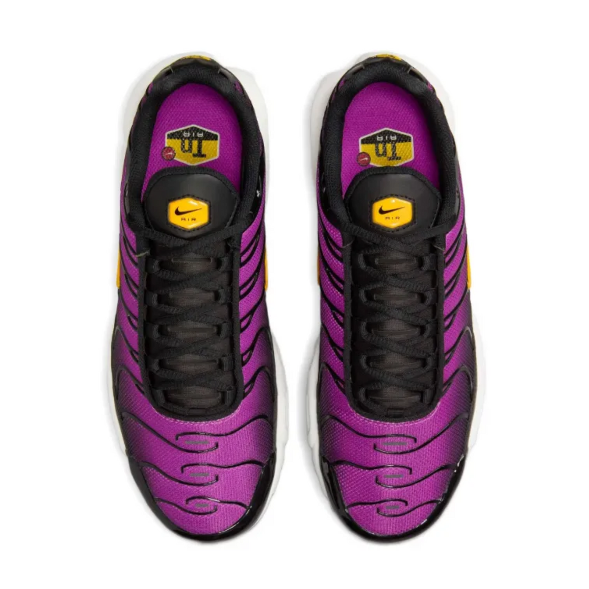 Nike Air Max Plus Black Laser Orange White Hyper Violet