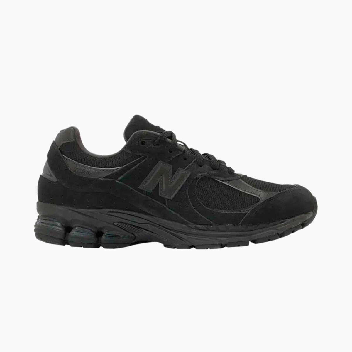 New Balance 2002R Triple Black Suede