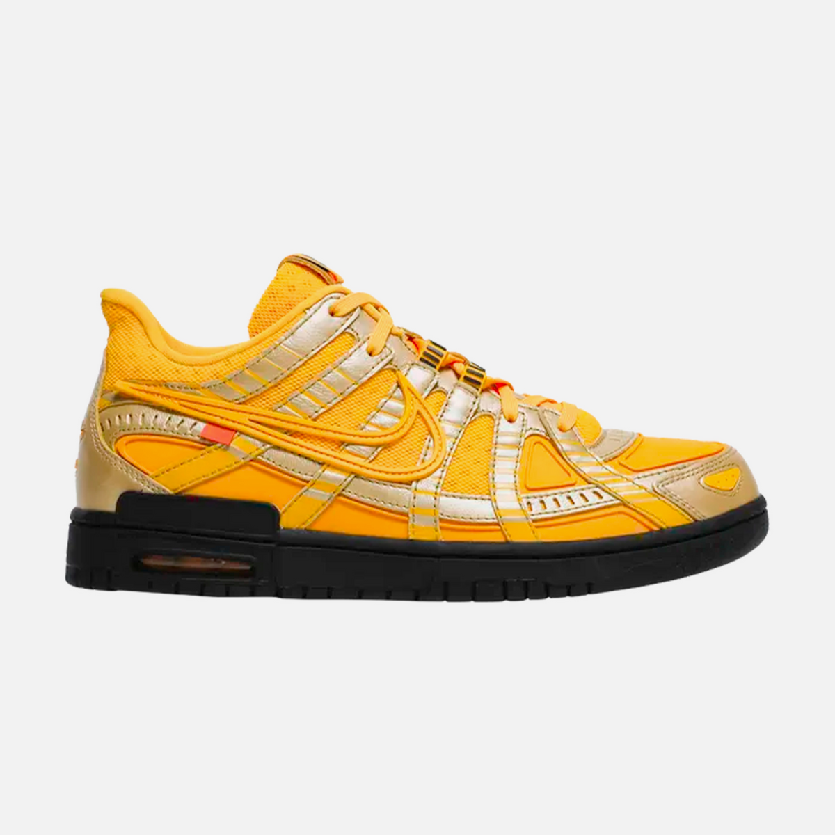 Nike Air Rubber Dunk Off-White University Gold