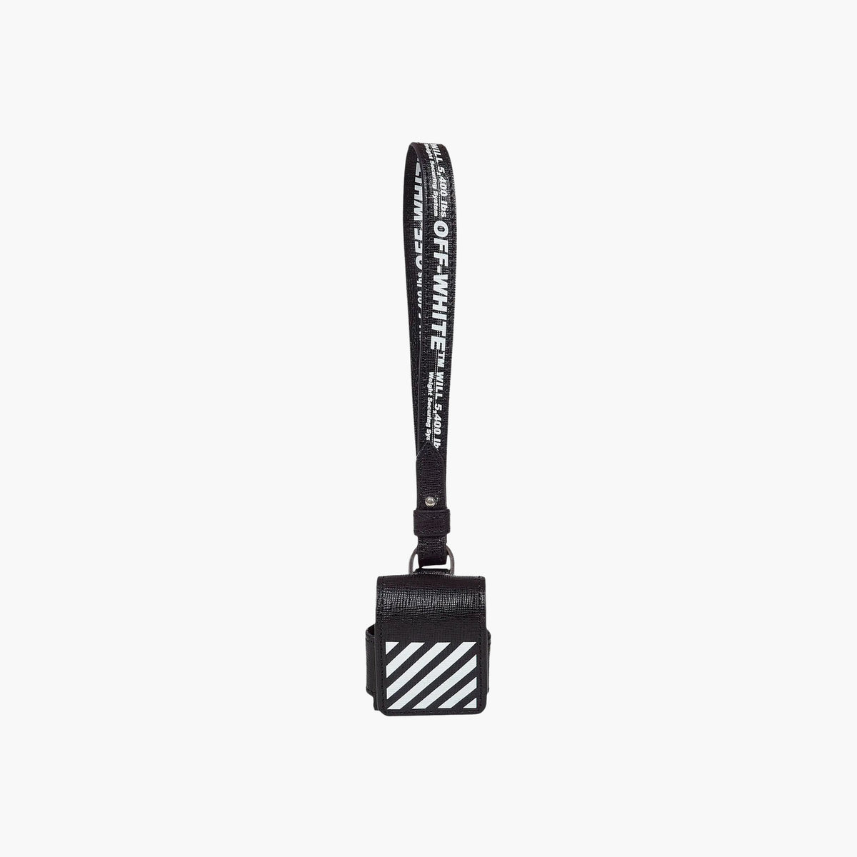 Off-White Airpods Case Diag Black