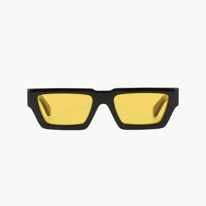 Off-White Manchester Sunglasses Black Yellow