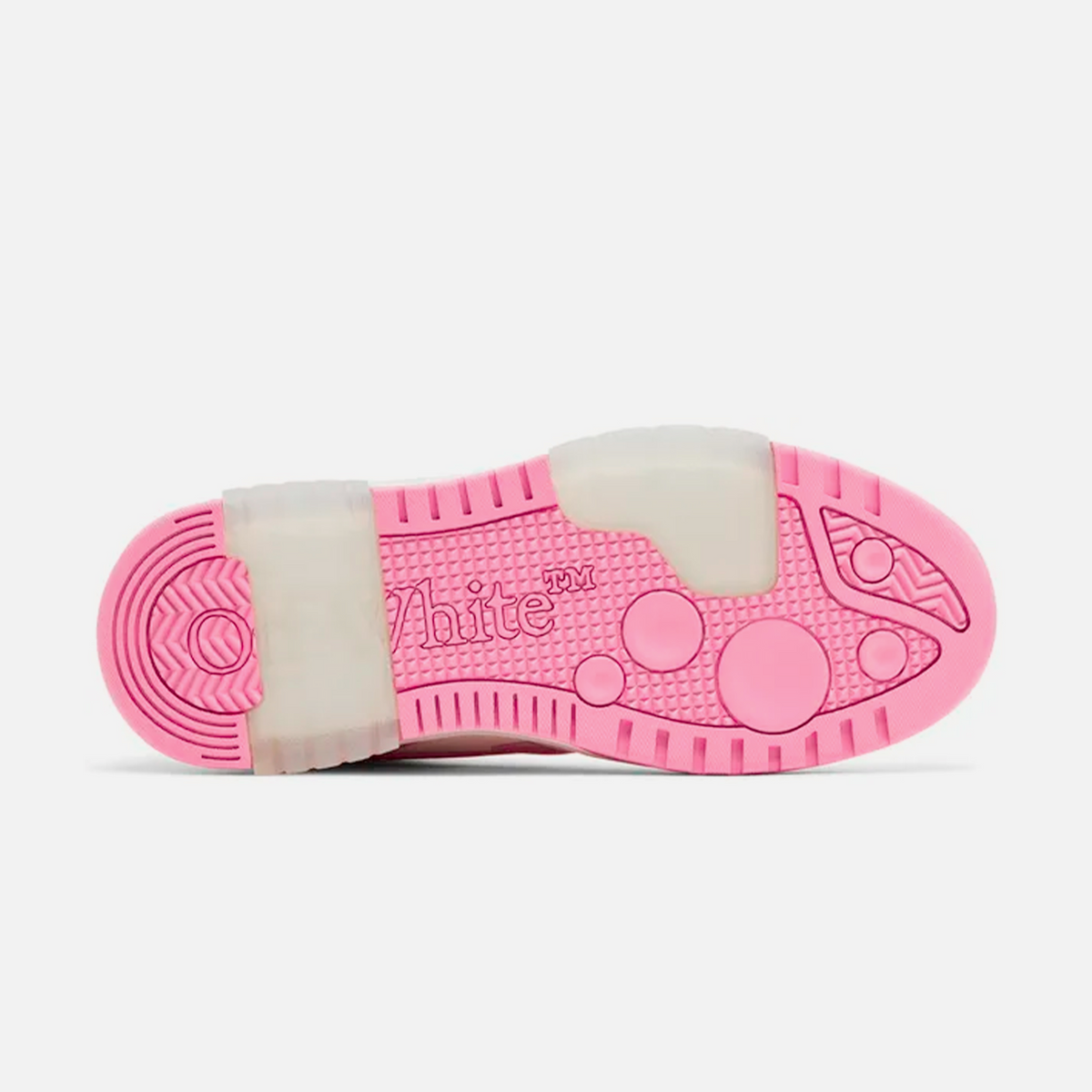 Off-White Out Of Office OOO Low Tops Pink White