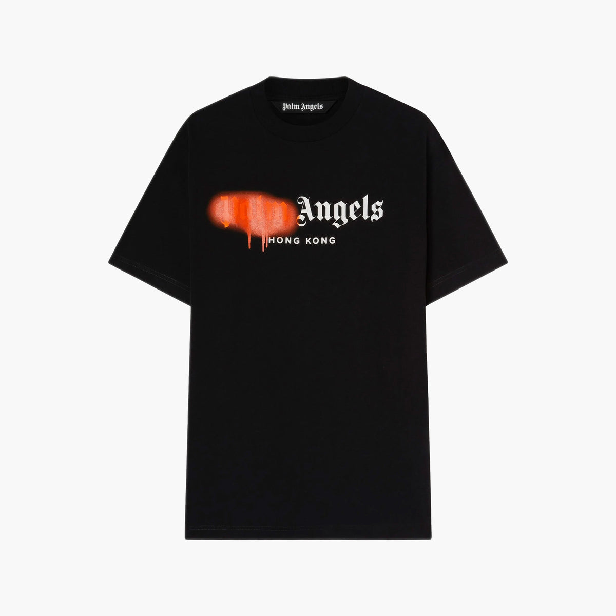 Palm Angels T-Shirt Hong Kong Spray Noir