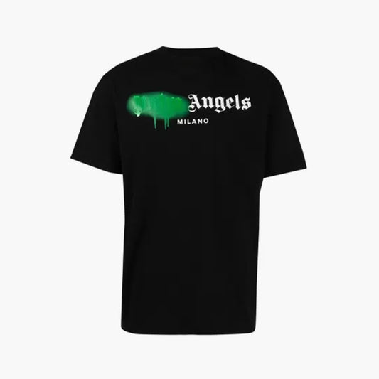 Palm Angels T-Shirt Spray Milano Noir