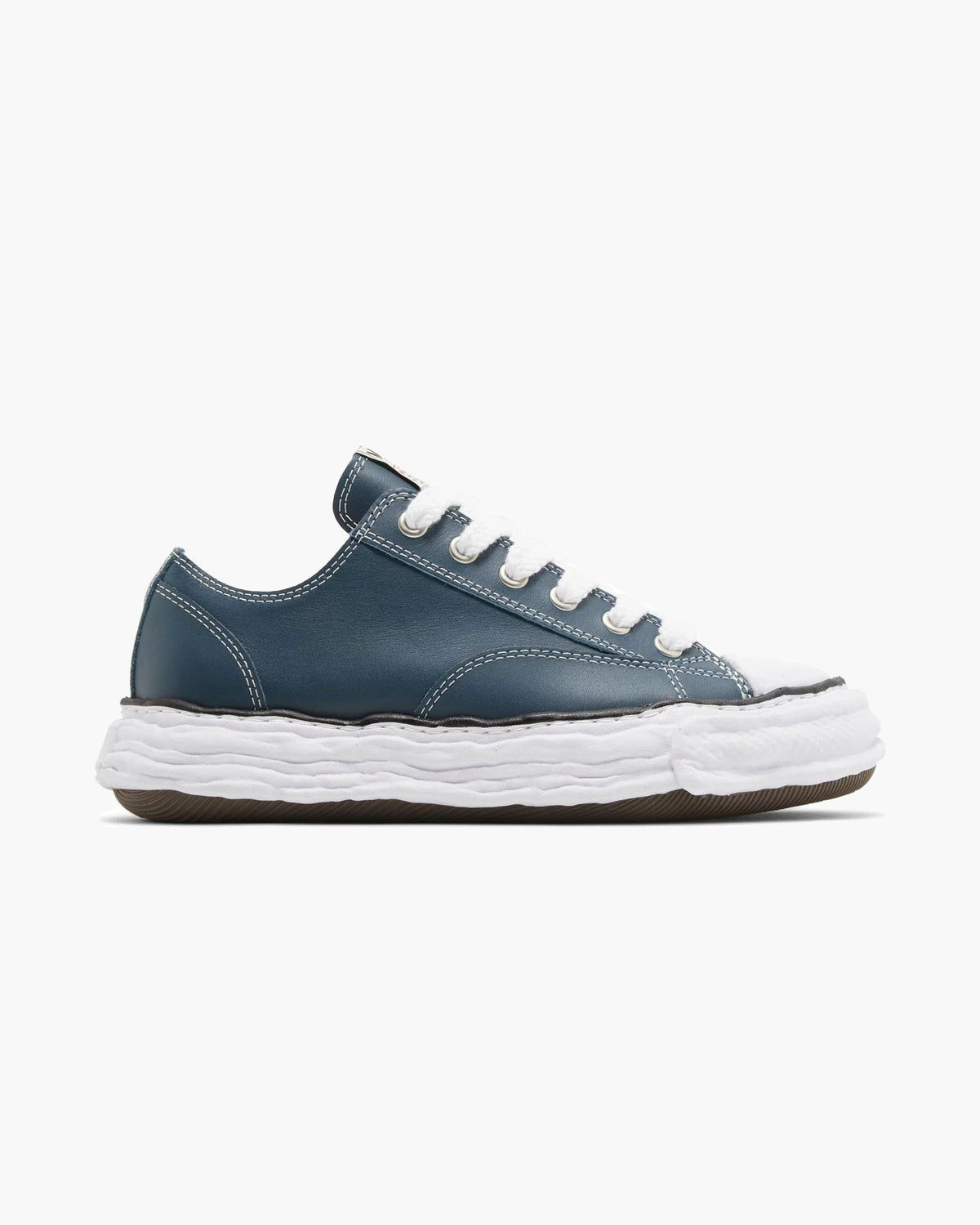 Maison Mihara Peterson OG Sole Leather Low Blue