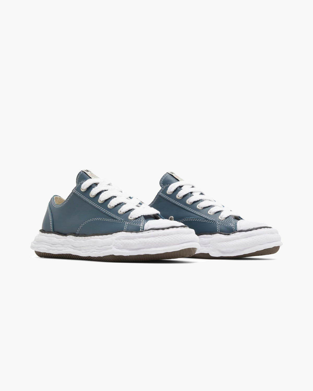 Maison Mihara Peterson OG Sole Leather Low Blue