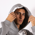 Denim Tears Hoodie The Cotton Wreath Gris