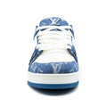 Louis Vuitton Trainer Monogram Denim White Blue