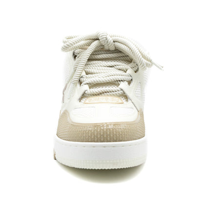 Louis Vuitton Skate Sneaker Beige White