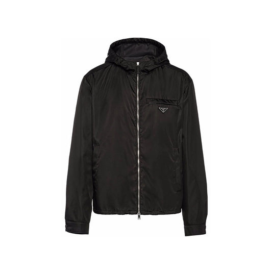 Prada Veste Plaque Logo Noir
