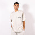 Essentials T-shirt Light Oatmeal Gris Clair Fear Of God