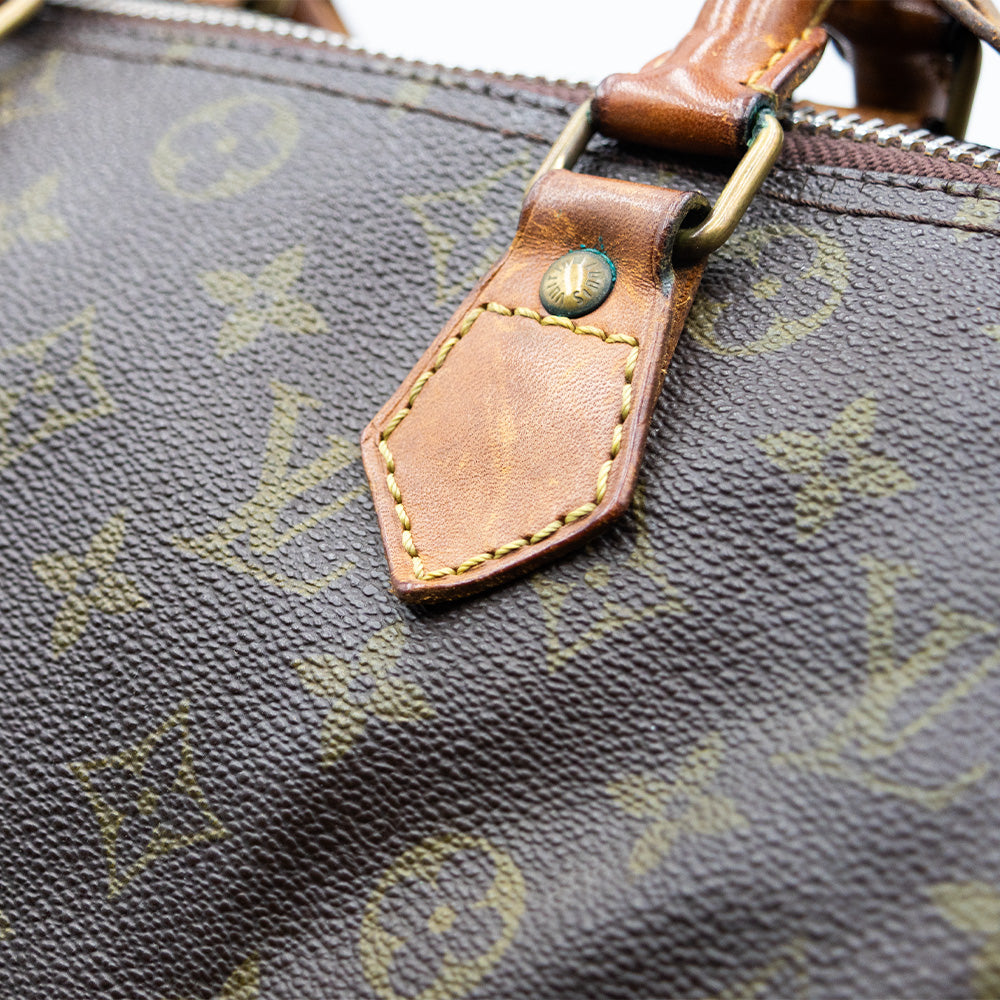Louis Vuitton Sac à main Speedy 30 Vintage Monogram Marron